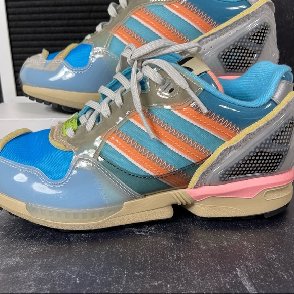 ADIDAS ZX 6000 INSIDE OUT XZ 0006 PACK BLUE WOMENS SHOES SIZE 5 PINK NEW - Picture 7 of 10